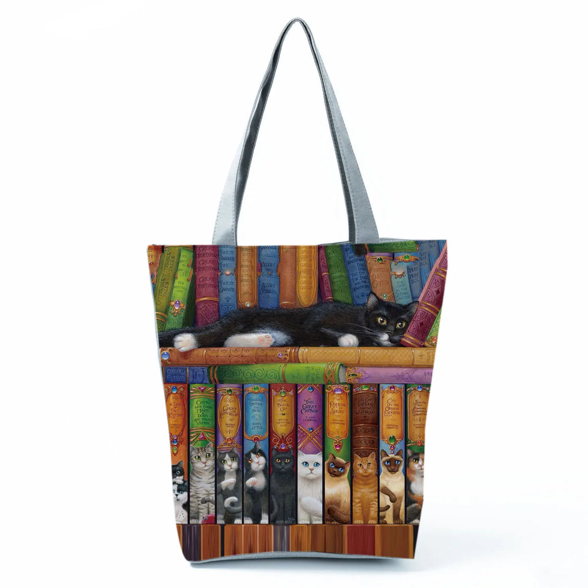 Dachshund Printed Handbag Women High Capacity Tote Bag