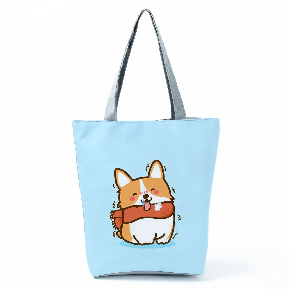 Dachshund Printed Handbag Women High Capacity Tote Bag