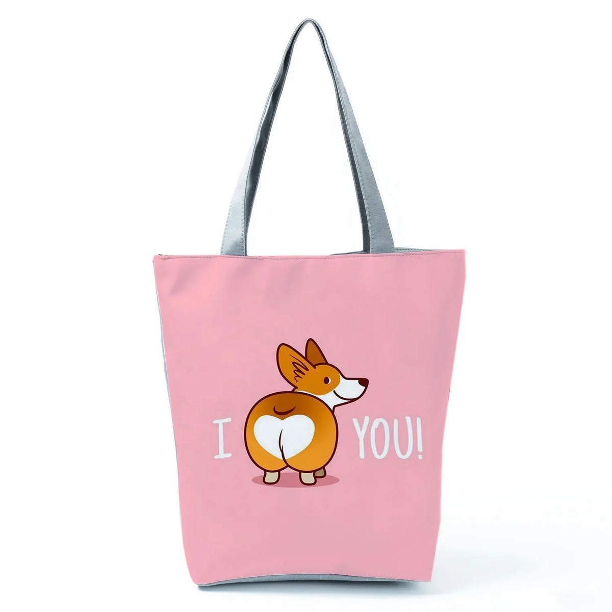 Dachshund Printed Handbag Women High Capacity Tote Bag