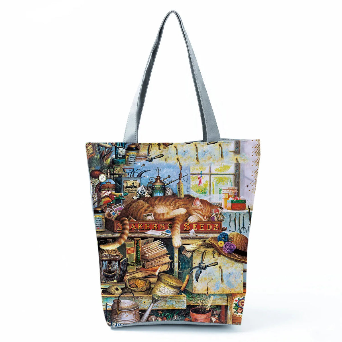 Dachshund Printed Handbag Women High Capacity Tote Bag