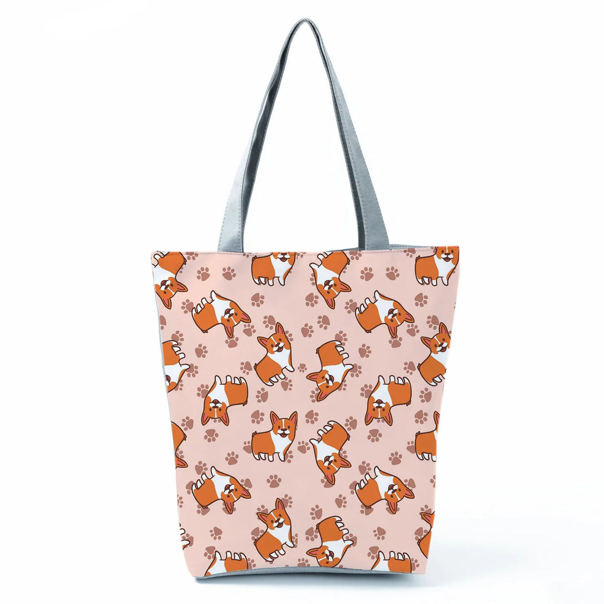 Dachshund Printed Handbag Women High Capacity Tote Bag