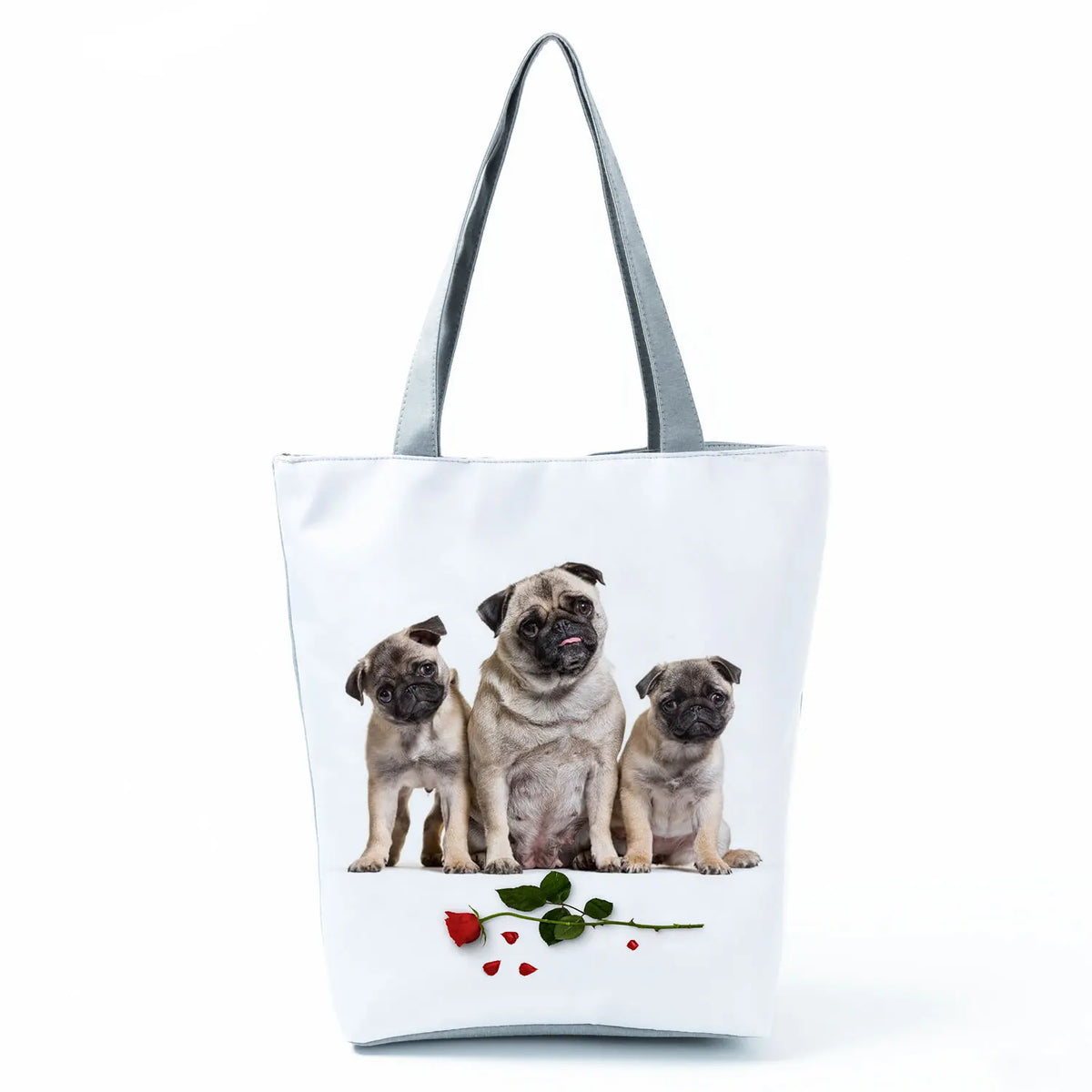 Dachshund Printed Handbag Women High Capacity Tote Bag