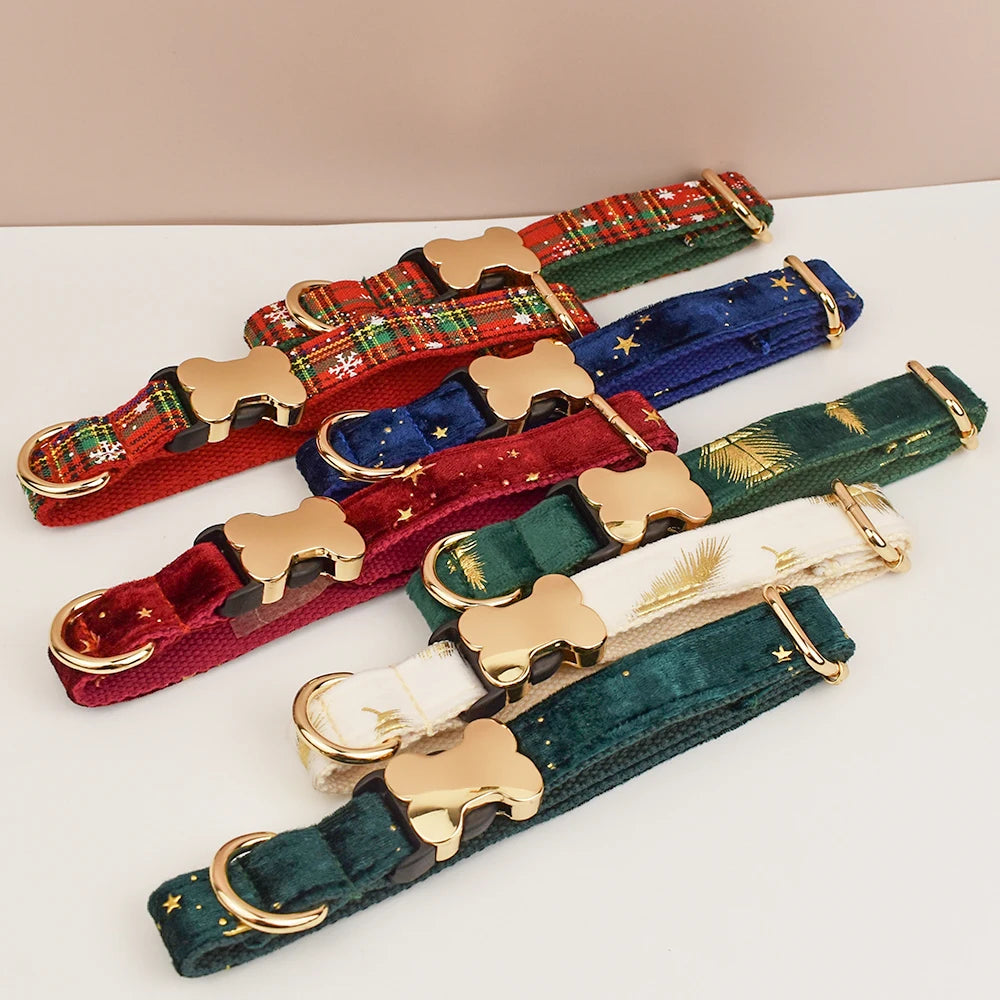 Custom Engraved Nameplate Dog Collar