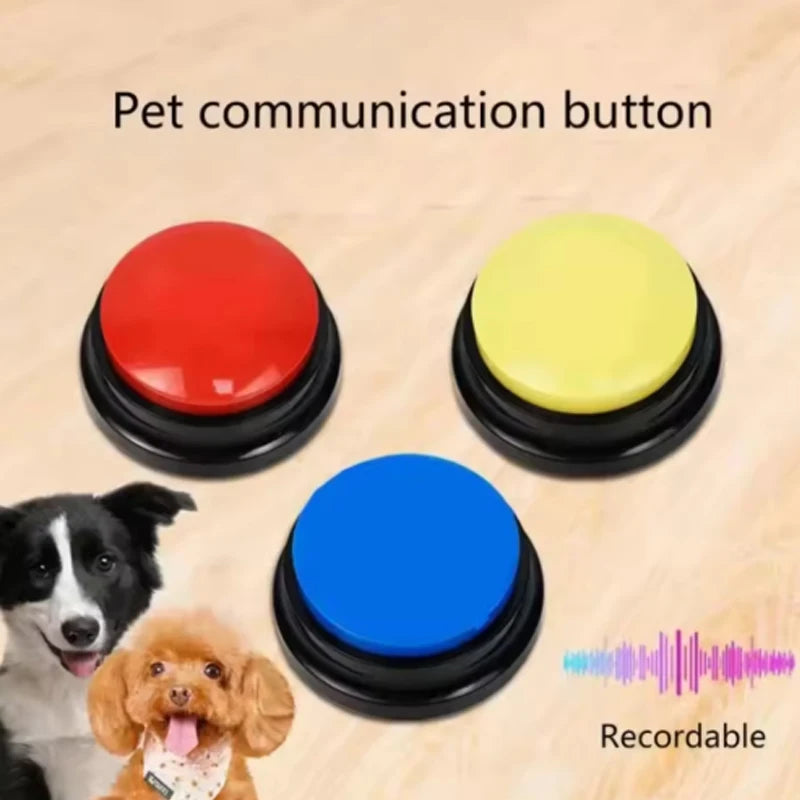 Recordable Talking Pet Button Toy