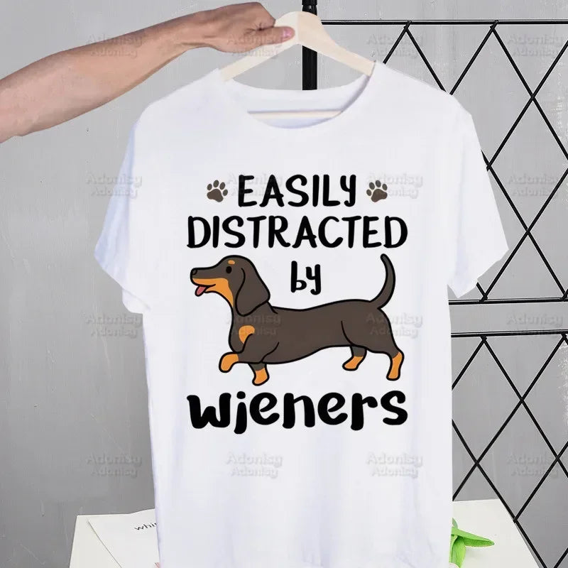 Dachshund Anatomy Men's Retro Tee