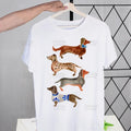 Anatomy Dachshund Dog I Do What I Want T Shirt Men Retro Washed Tops Tees Harajuku Tshirt Streetwear Hip Hop Male T-shirts