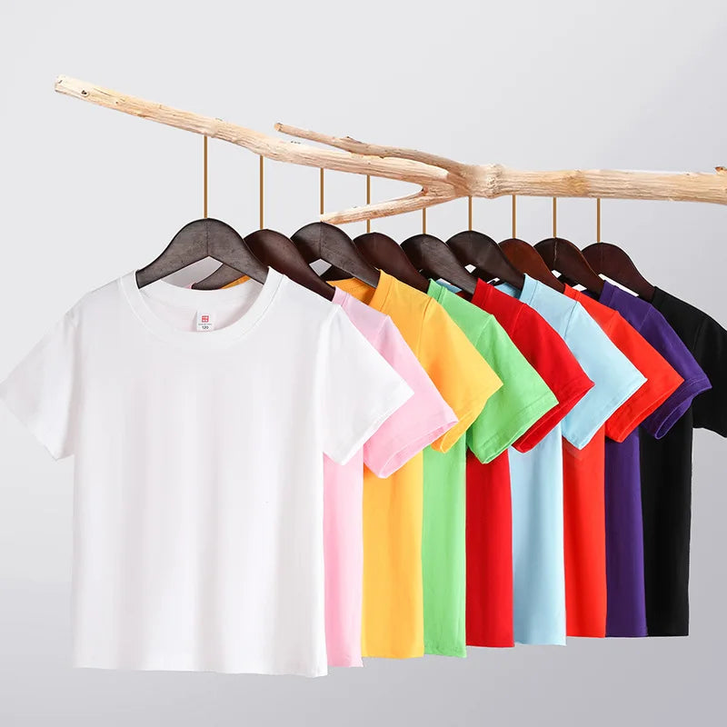Cartoon Cap Dachshund Dog Tee Striped Puppy Animal Graphic Print Boys Girls Family Matching Cotton Short Sleeve Children Tshirt