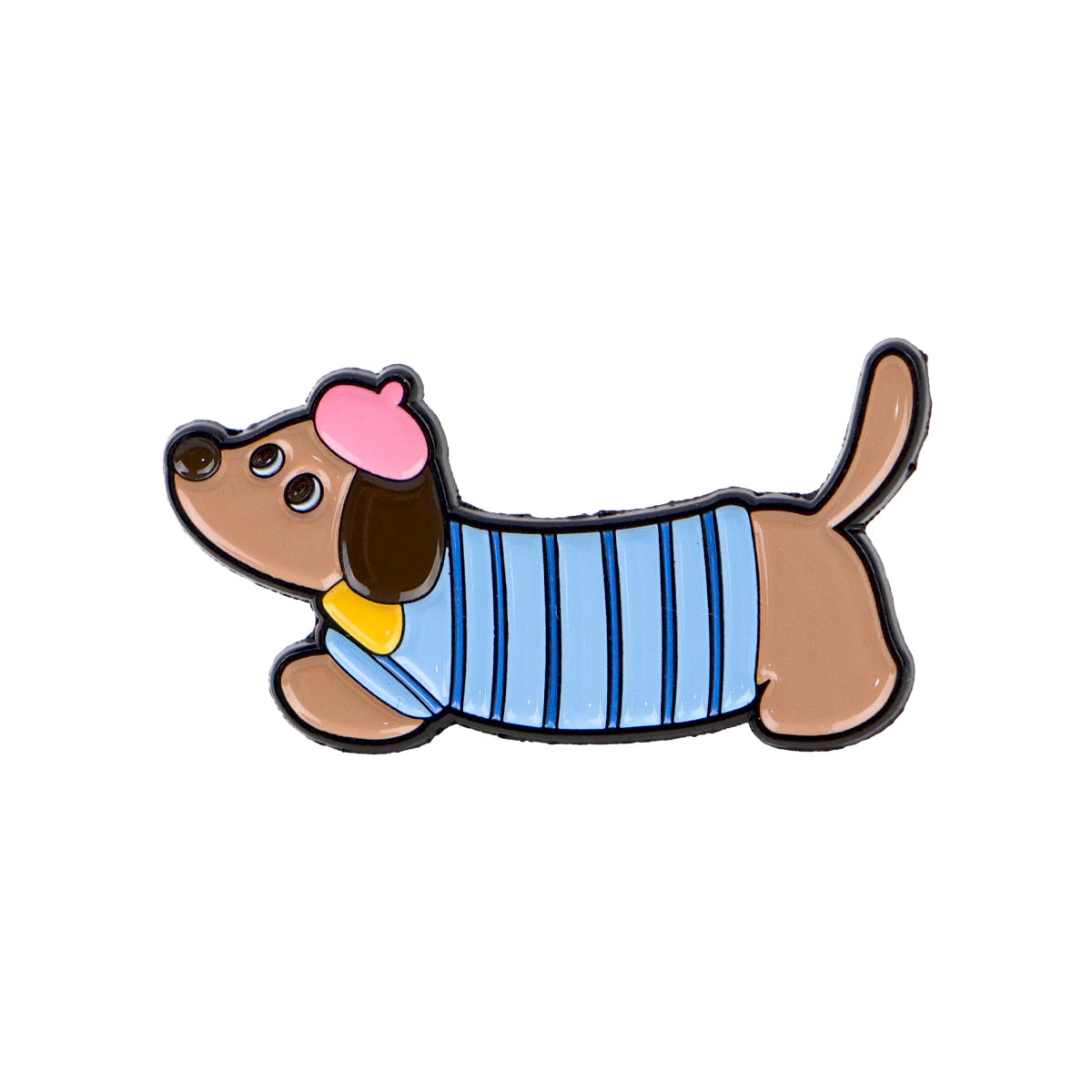 Cute Dachshund Soft Enamel Brooch Pin