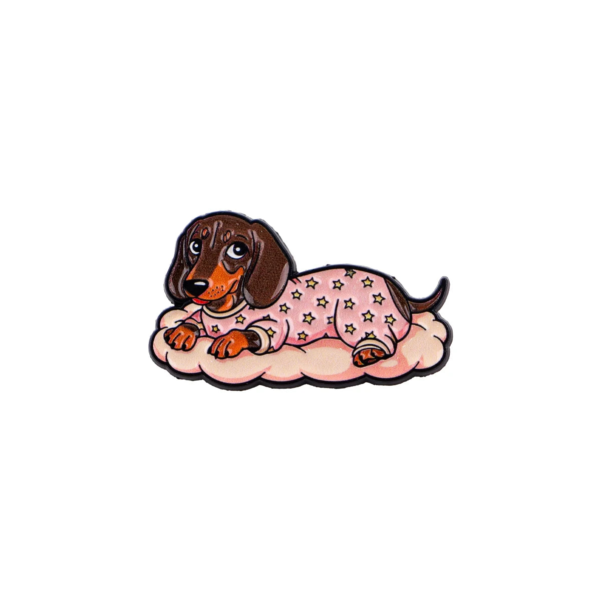 Cute Dachshund Soft Enamel Brooch Pin