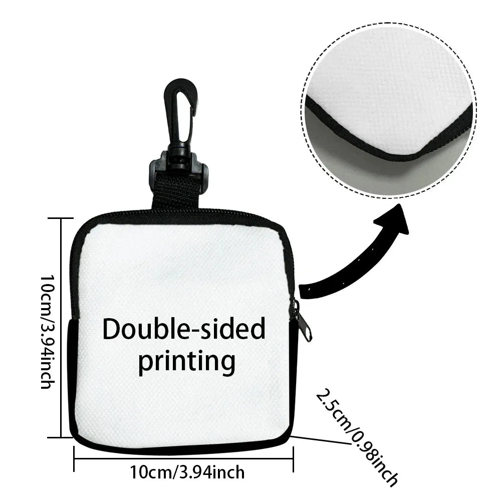 1pc Dachshund Dog Treat Pouch Bag with Dachshund Desig Durable Training Bag with Zipper Closure Portable Pet Snack Bag