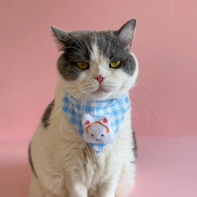 Cute Dog Bib & Collar