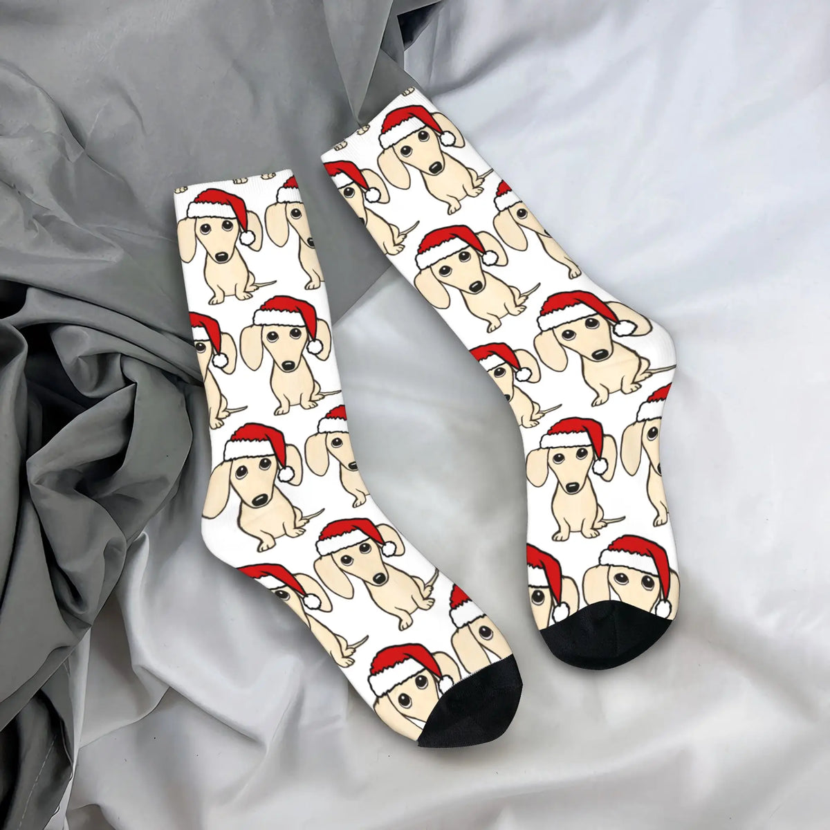 Cute Dachshund Dogs Funny Socks Non-Slip Socks