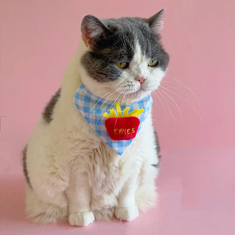 Cute Dog Bib & Collar