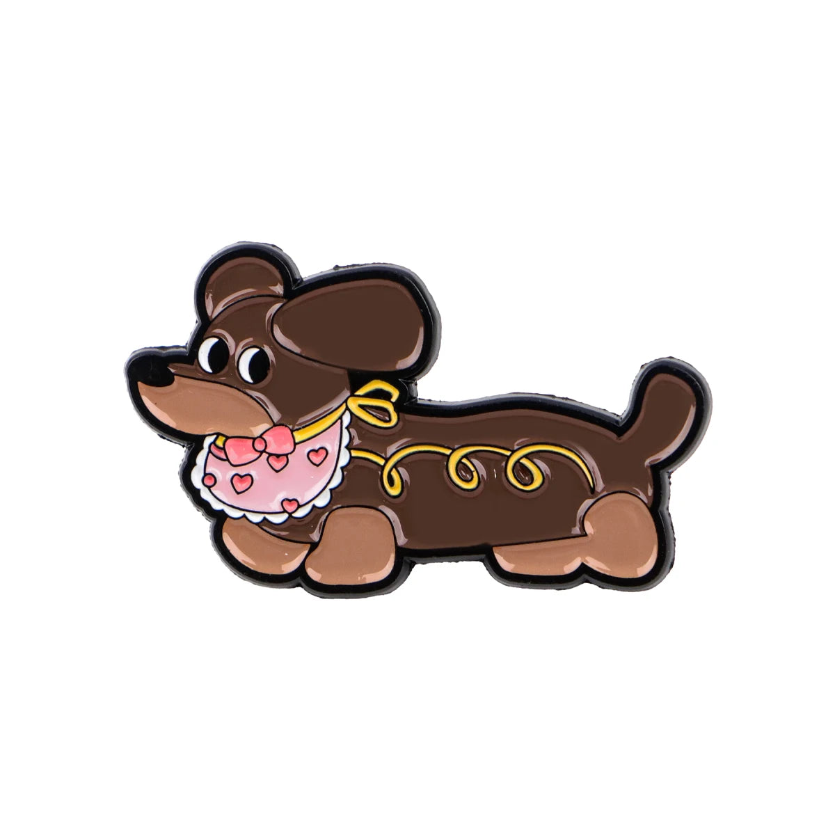 Cute Dachshund Soft Enamel Brooch Pin