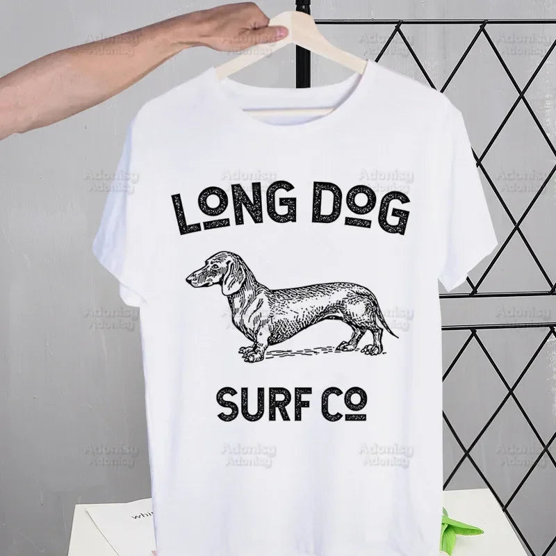 Dachshund Anatomy Men's Retro Tee