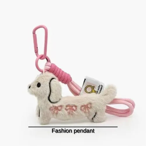Dachshund Dog Phone Charm & Bag Pin
