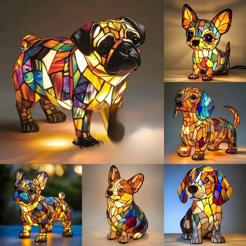 Dachshund and friends Animal LED Light Living Room Decoration
