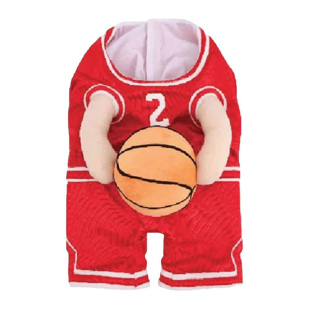 Dog Basketball Costume Dog Basketball Player Costume with Ball Pet Halloween Costume Halloween Christmas Cosplay Costume