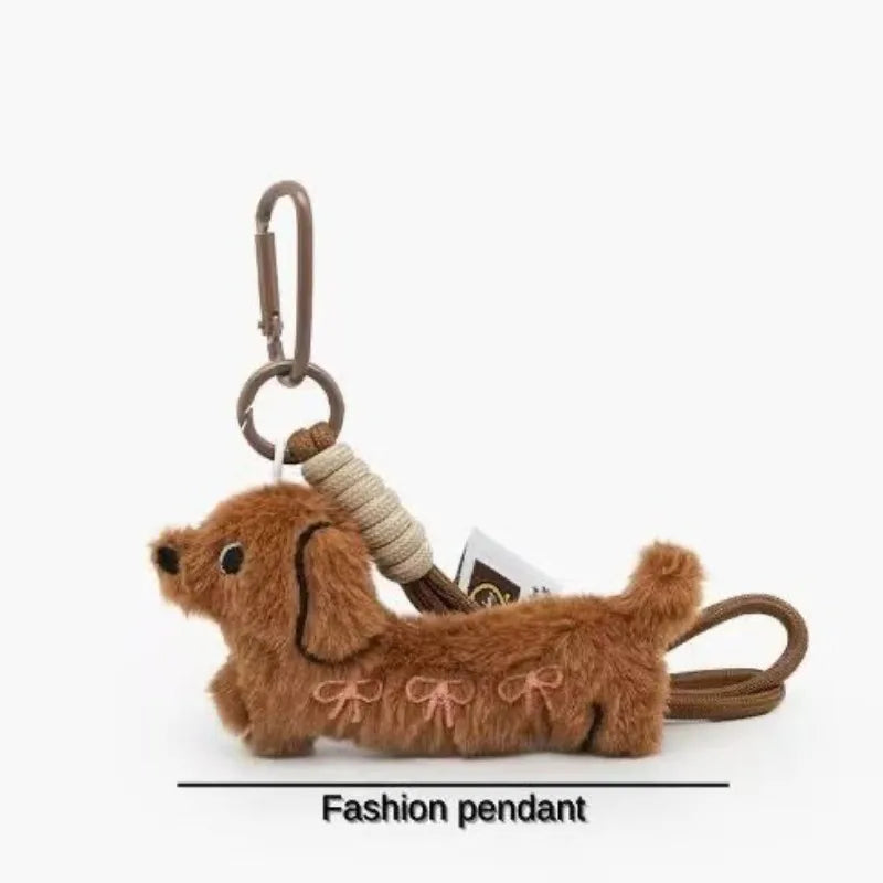 Cute Dachshund Dog Phone Charm DIY Pin Accessories for Bags Clothes Gifts