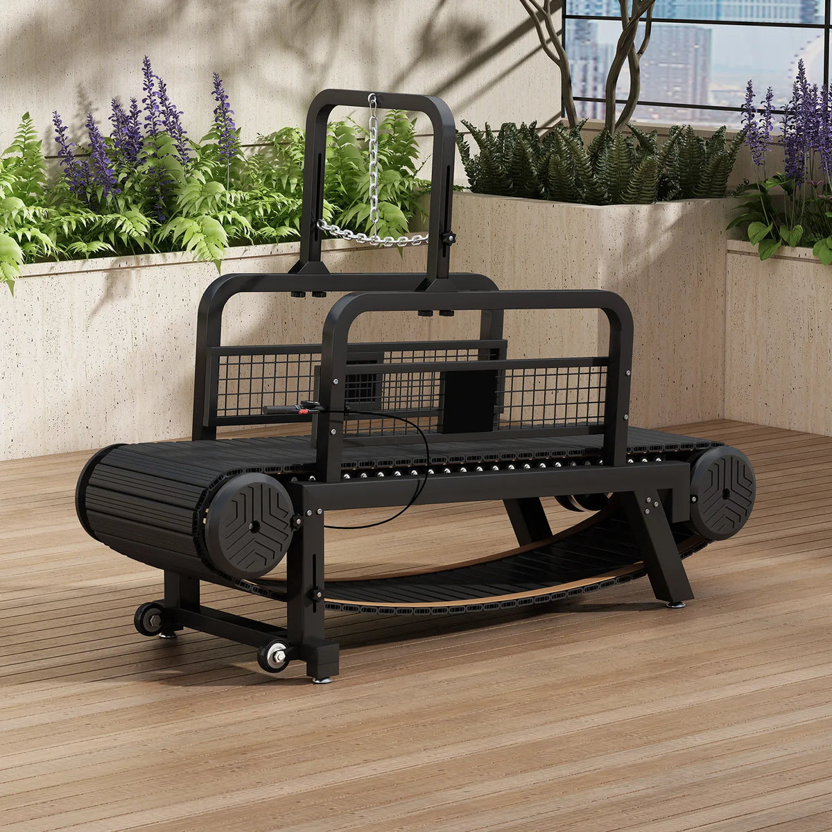 Heavy-duty Non-Motorized Quiet Dog Treadmill