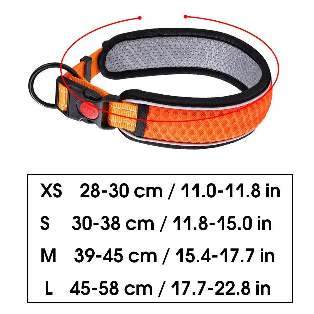 Wide neck support Soft Dog Collar