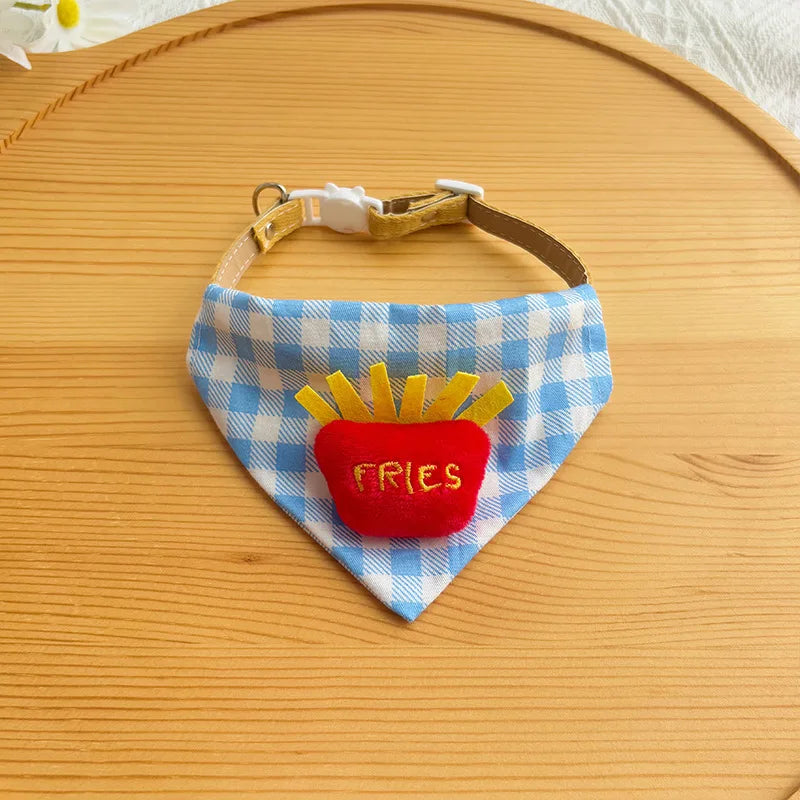 Cute Dog Bib & Collar