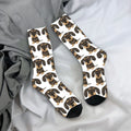 Cute Dachshund Dogs Funny Socks Non-Slip Socks