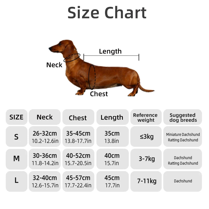 Winter Dog Coat for Dachshund Water Repellent Warm Dog Jacekt for Small Short-Leg Dogs Diamond Quilted Windproof Dog Clothing